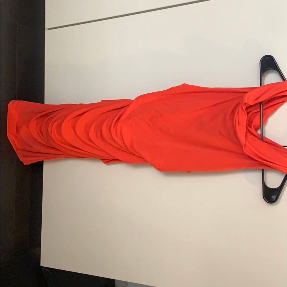 Signature Nicole Miller red dress